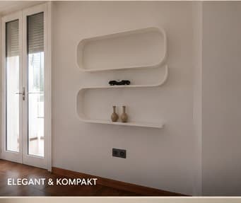 Modulares Wandregal-System 2