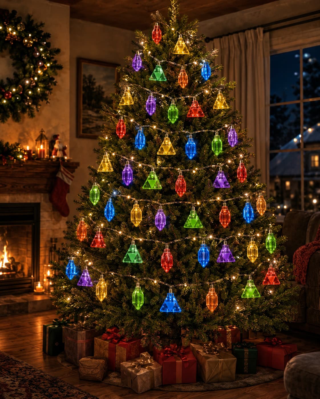 Zelda-inspirierte Weihnachts-LED-Lichter | 20 m 1