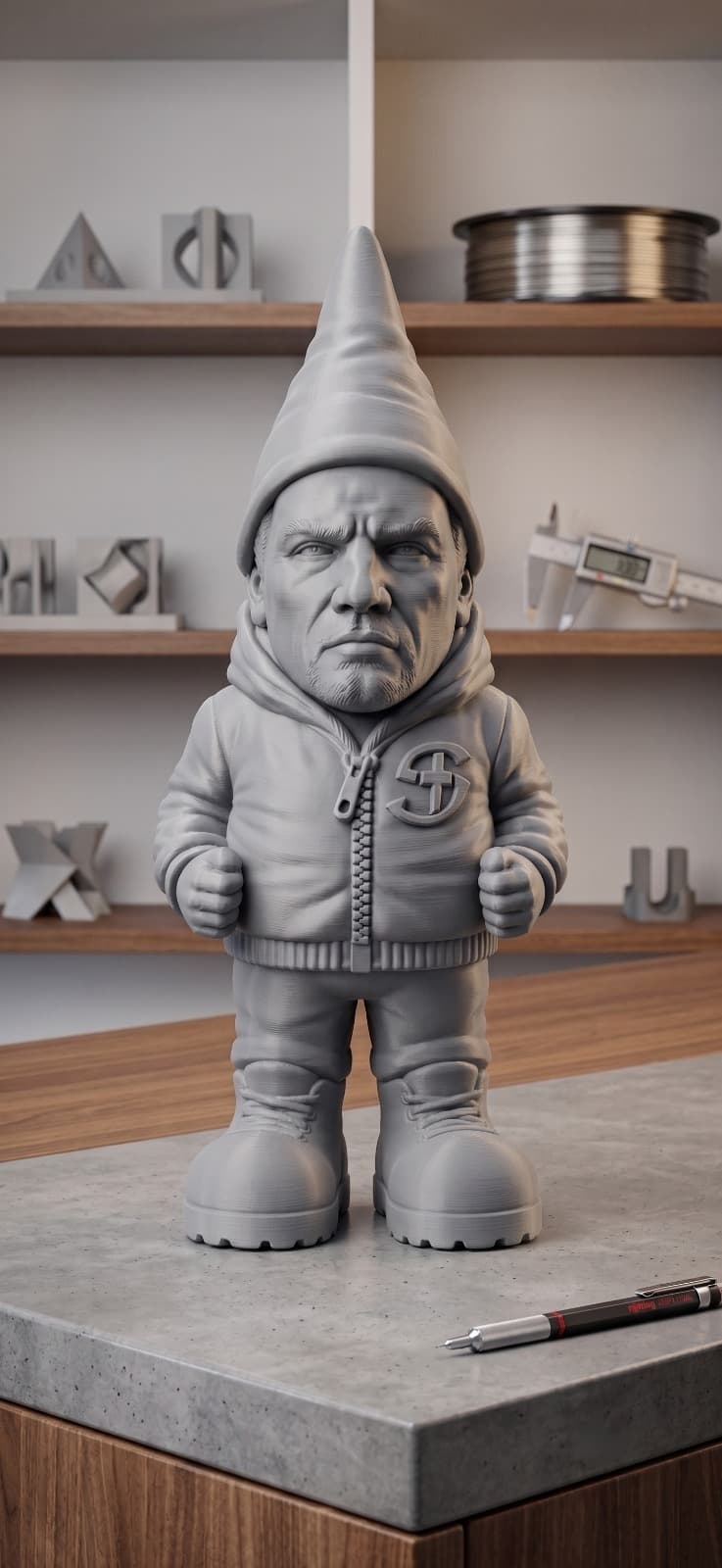 Sebastian Fitzek Gartenzwerg | 35 cm